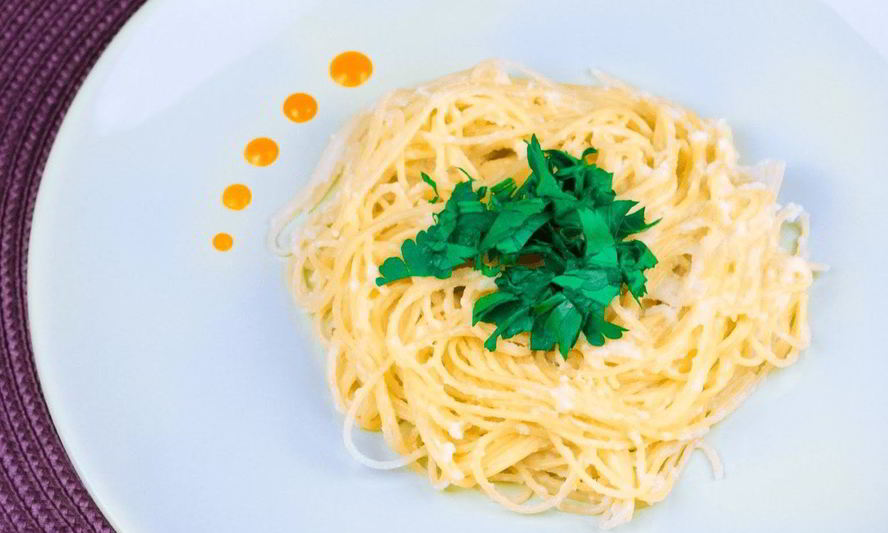 Рецепт низкокалорийная паста альфредо