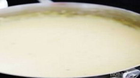 паста альфредо с курицей, запеченная