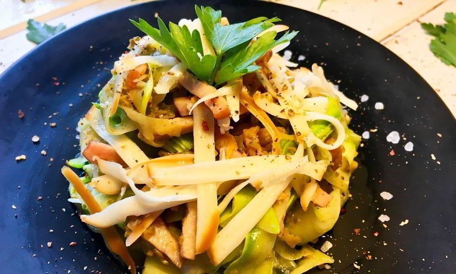 Рецепт паста из кабачков