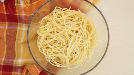 паста с грибами и беконом