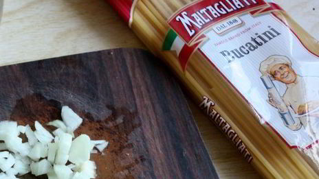 паста с лесными грибами в лимонном масле