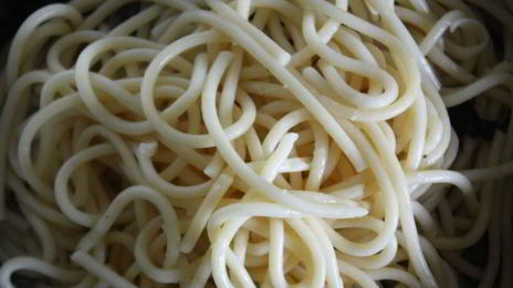 паста с лесными грибами в лимонном масле