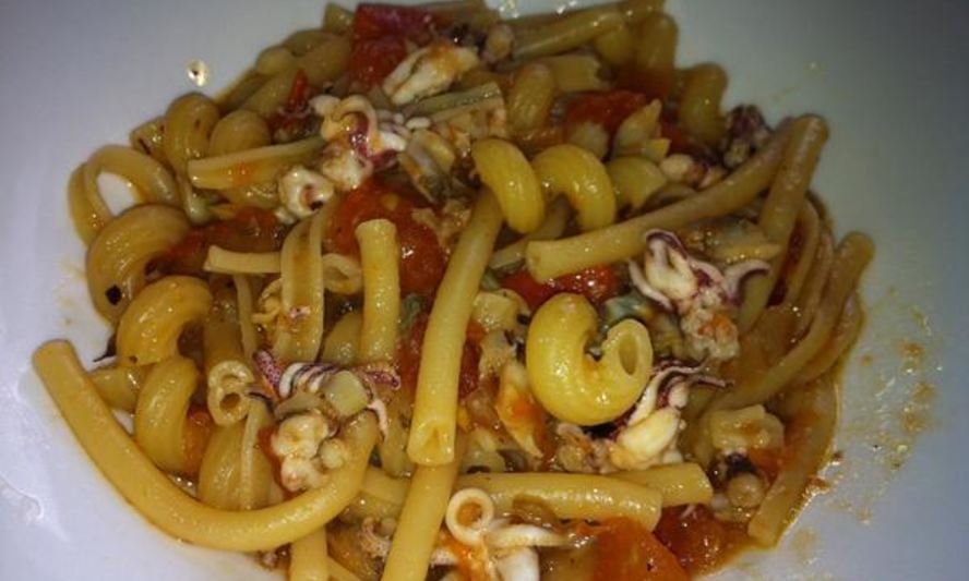 Рецепт паста с морепродуктами