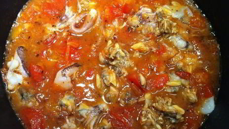 паста с морепродуктами