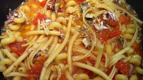 паста с морепродуктами