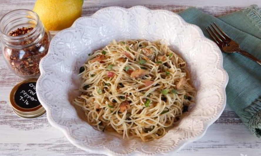 Рецепт паста с сардинами