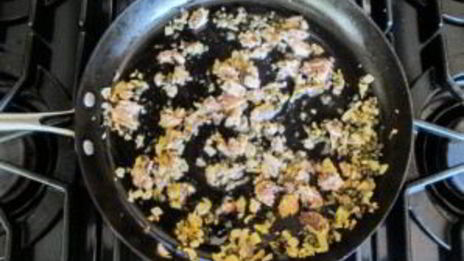 паста с сардинами