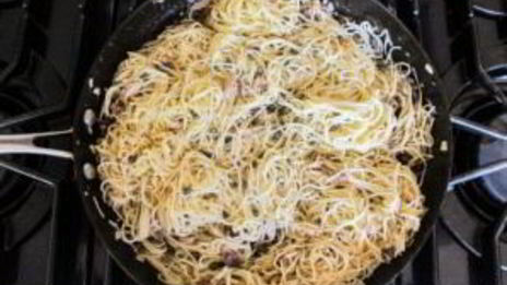 паста с сардинами