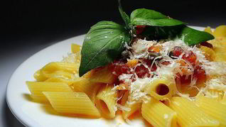 Паста с соусом из каперсов