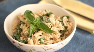 Паста со шпинатом