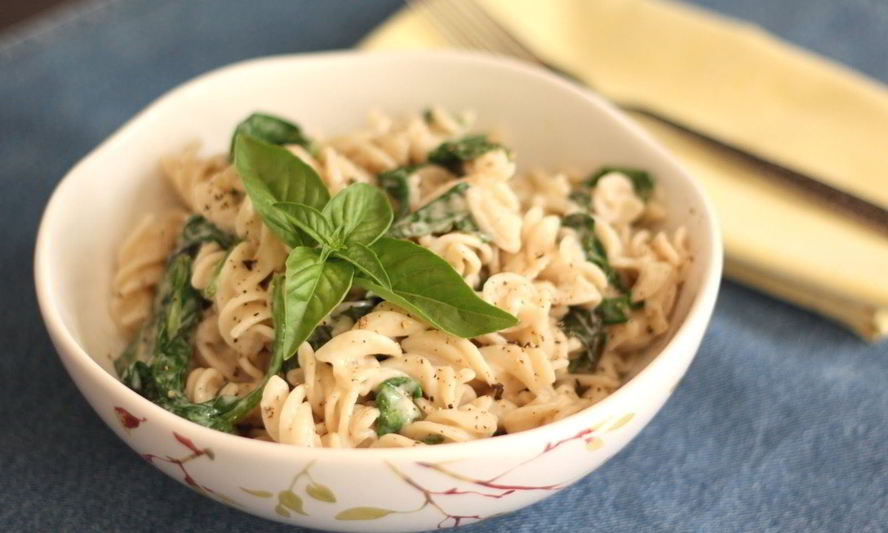 Рецепт паста со шпинатом