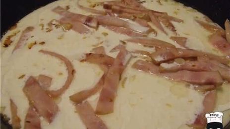 спагетти по-флорентийски с яйцом