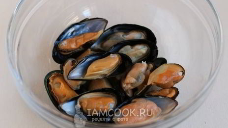 спагетти с мидиями в сливочном соусе