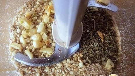 спагетти в стиле трапанезе