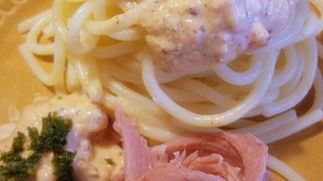 спагетти в стиле трапанезе