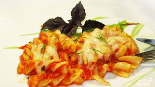 Сырная паста, запеченная в духовке