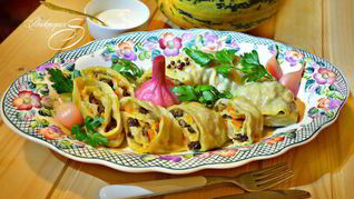 Ханум с тыквой и бараниной