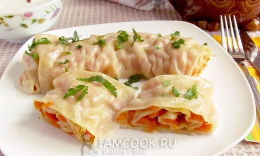 Рецепт ханум с тыквой