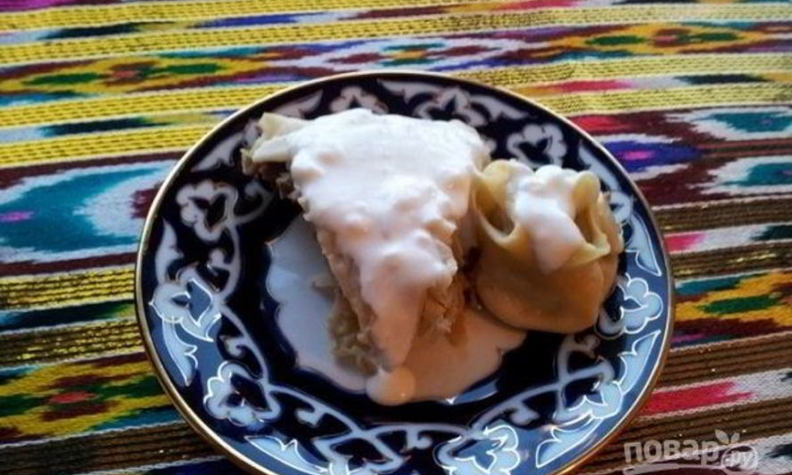 Рецепт ханума с мясом в пароварке