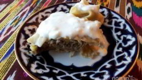 ханума с мясом в пароварке