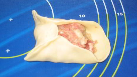 манты дружба с тройным мясом