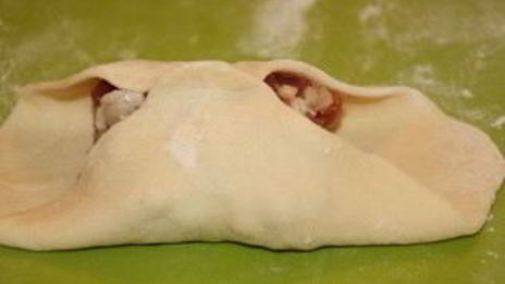 манты из рубленого мяса