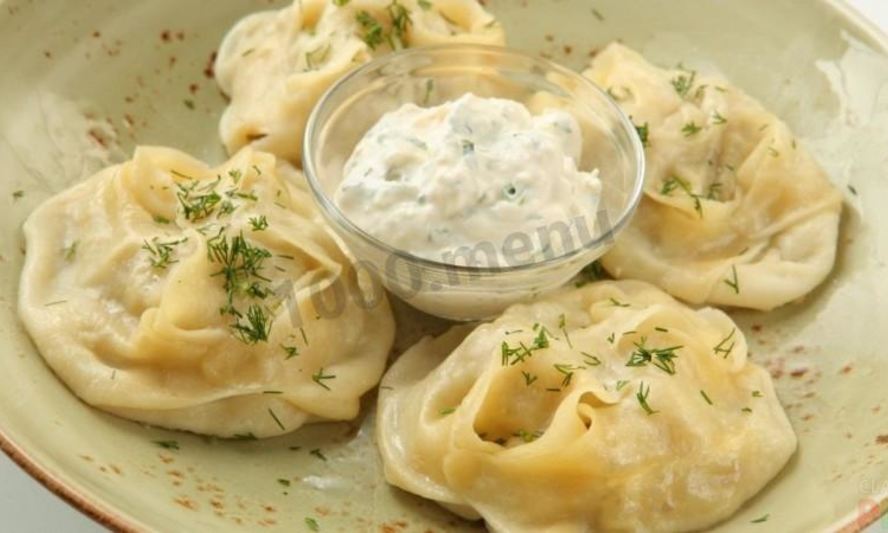 Рецепт манты из свинины