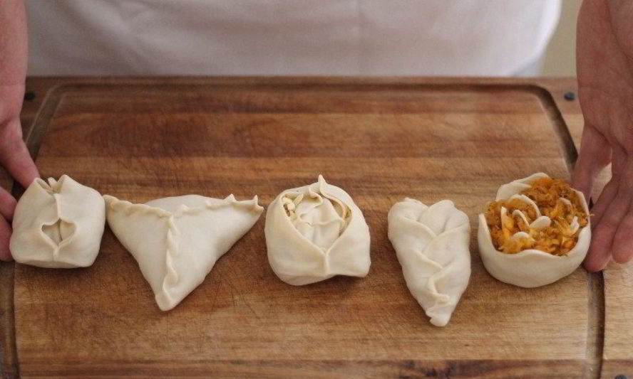 Рецепт манты из тыквы