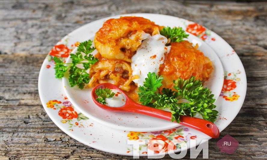 Рецепт манты ленивые