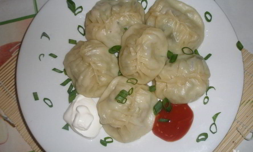 Рецепт манты пак-чой