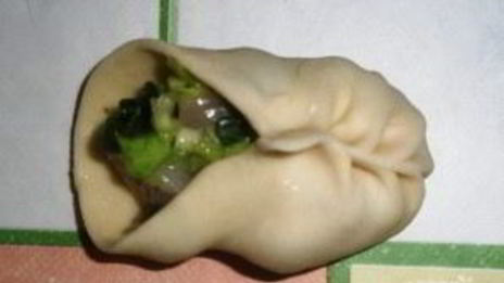 манты пак-чой