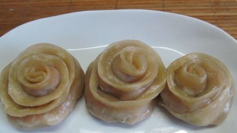 манты розочка