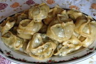 Манты с джусаем