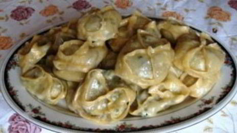 манты с джусаем