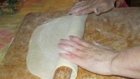 манты с картошкой и мясом