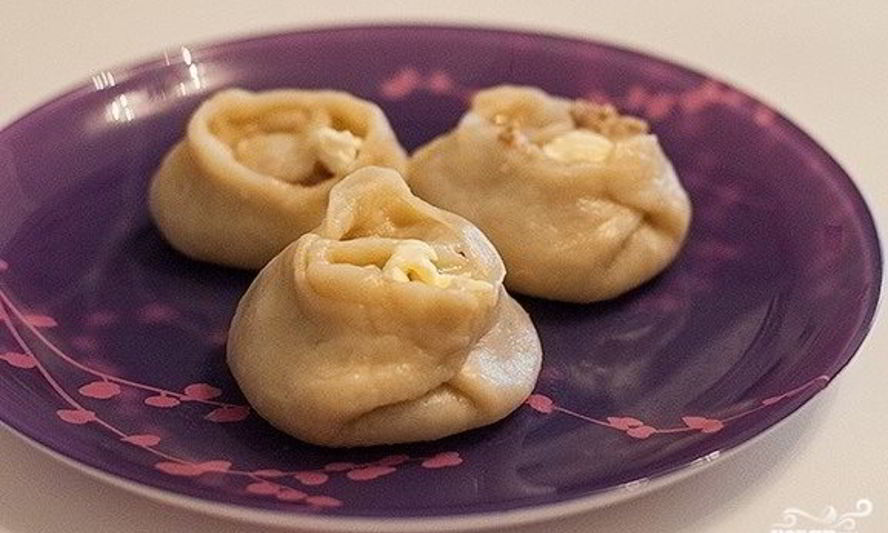 Рецепт манты с куриным фаршем