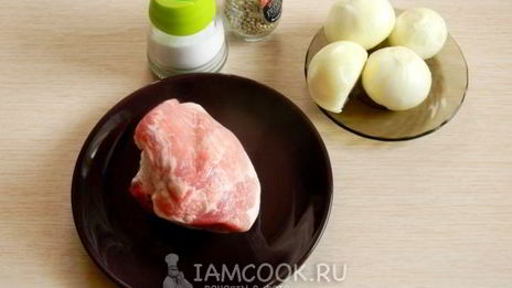 манты с мясом