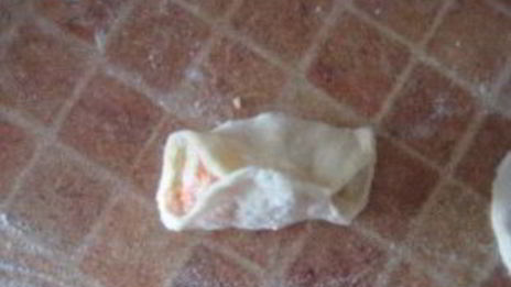 манты с рыбой