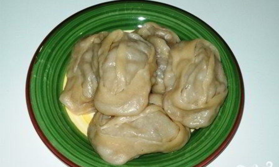 Рецепт манты с тыквой и фаршем