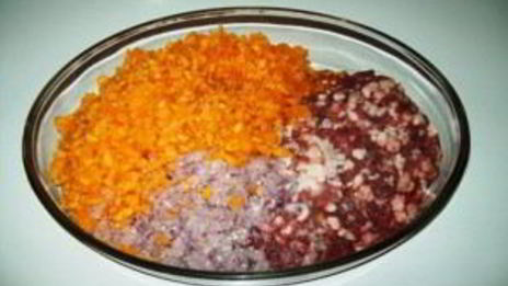 манты с тыквой и фаршем