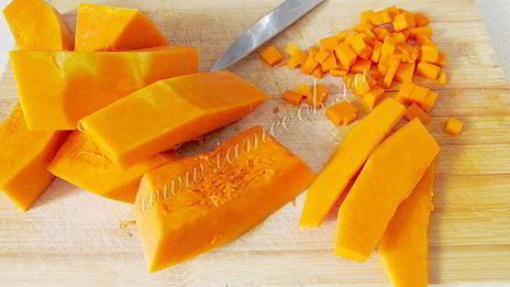 манты с тыквой