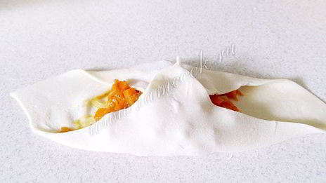 манты с тыквой