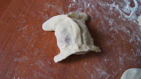 манты со свининой и картофелем