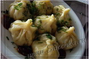 Манты в мантоварке