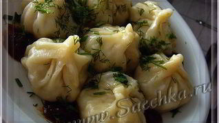 Манты в мантоварке