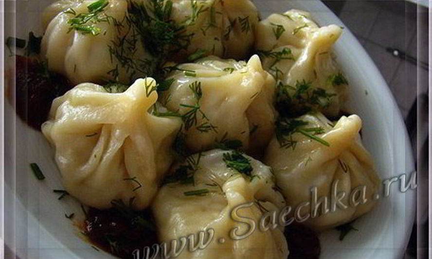 Рецепт манты в мантоварке