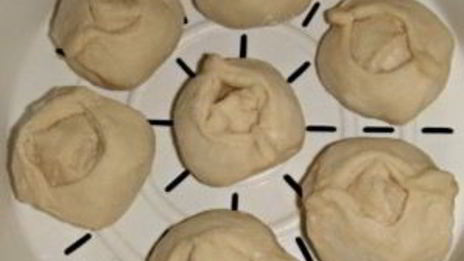 манты в мультиварке