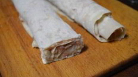 манты в сковороде