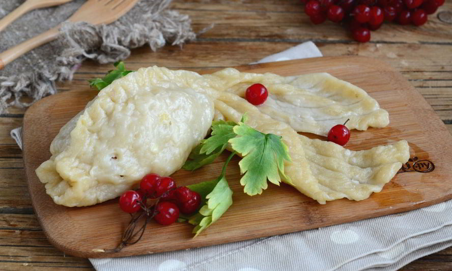 Рецепт манты в виде рыбок