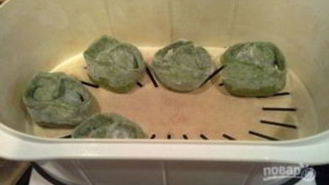 манты зеленые